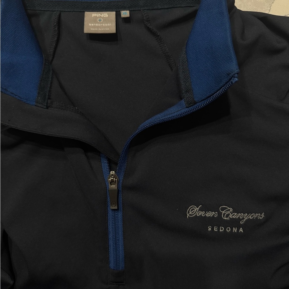 PING Golf Quarter-Zip Pullover – Seven Canyons Sedona – Men’s Size XL